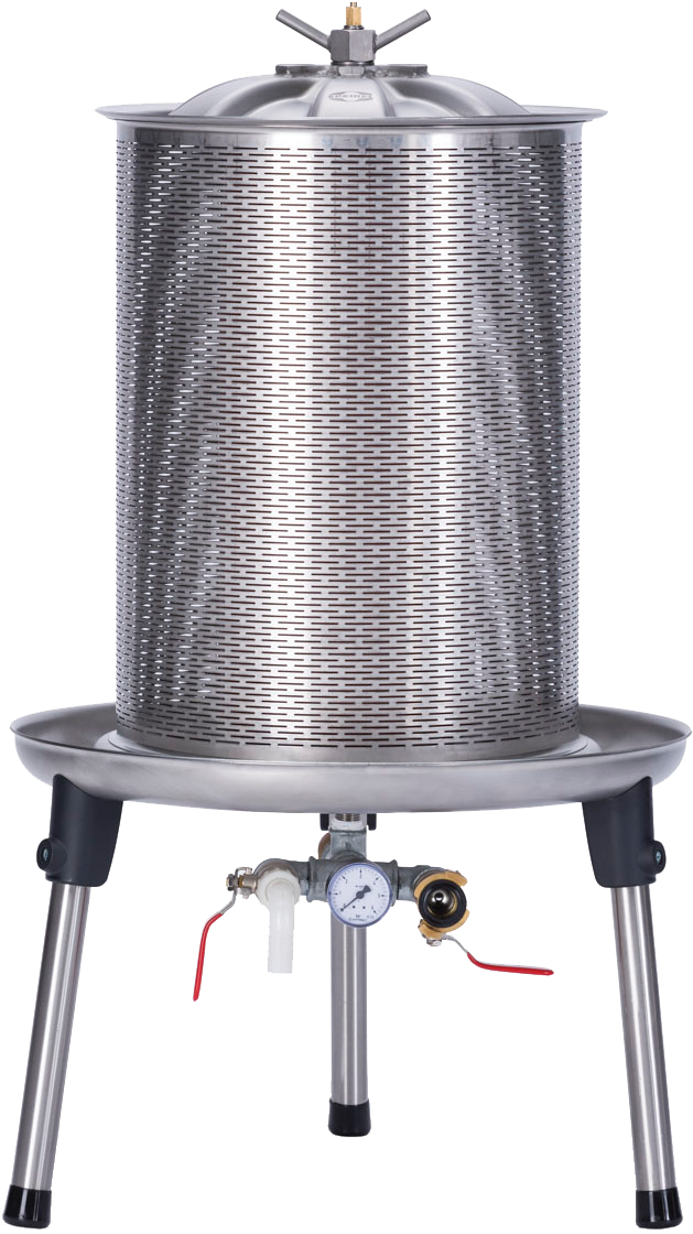 Speidel Stainless Steel Bladder Press - 90 Liters