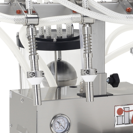 ILTEC Ultrafiller 4 - Vacuum Bottle Filler - 4 Spout Mixed Nozzles (110V)