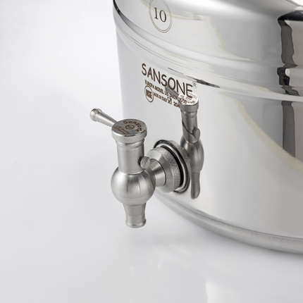 Sansone 316 Stainless Fusti Water Tap - 1/2 in. BSP