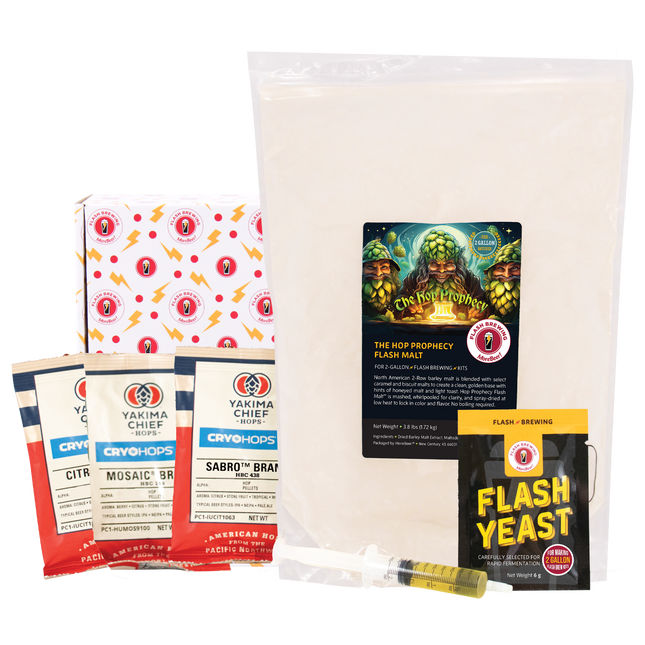 The Hop Prophecy Flash Brewing Kit - 2 Gallons