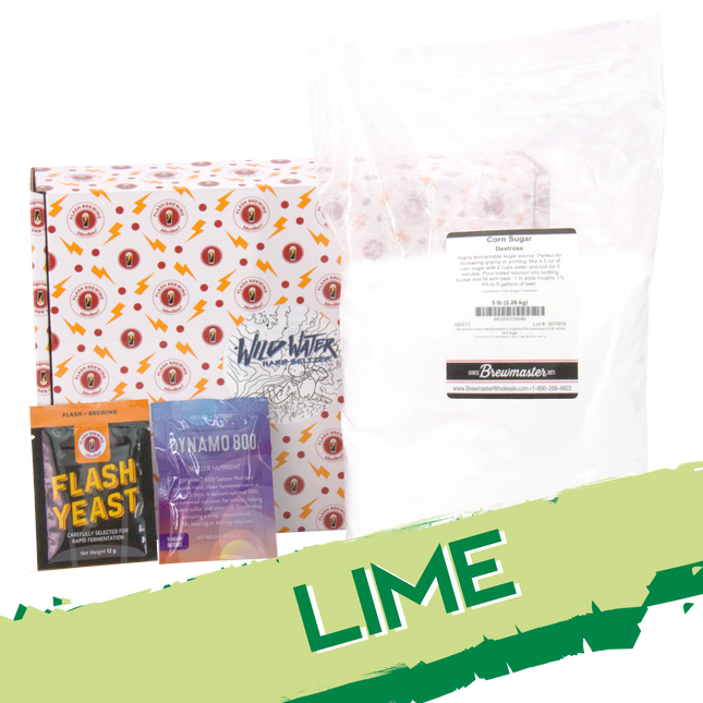 Seltzer Flash Brewing Kit - 5 Gallons - Lime