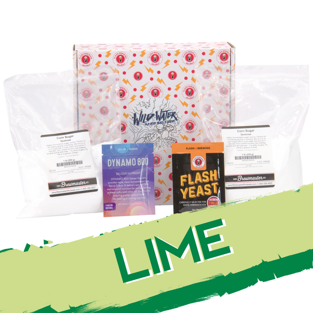 Seltzer Flash Brewing Kit - 2 Gallons - Lime