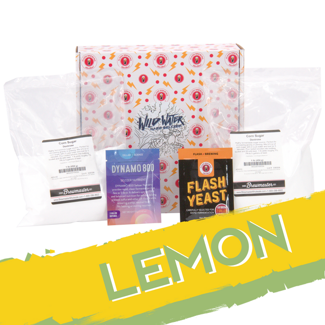 Seltzer Flash Brewing Kit - 2 Gallons - Lemon