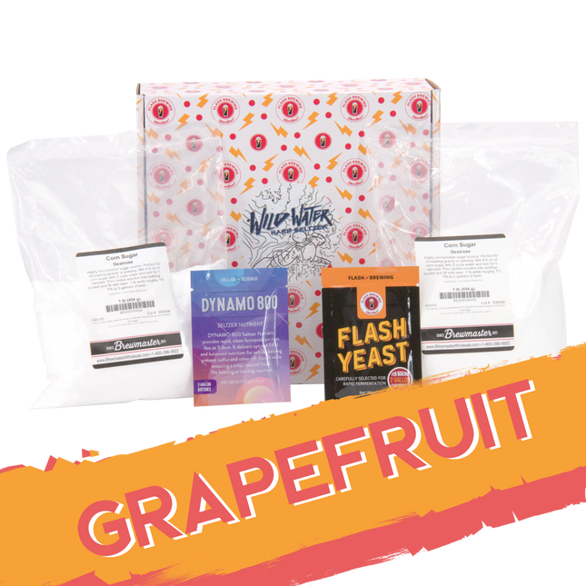 Seltzer Flash Brewing Kit - 2 Gallons - Grapefruit