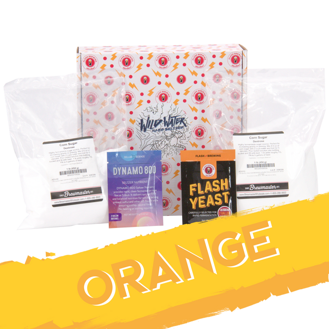 Seltzer Flash Brewing Kit - 2 Gallons - Orange