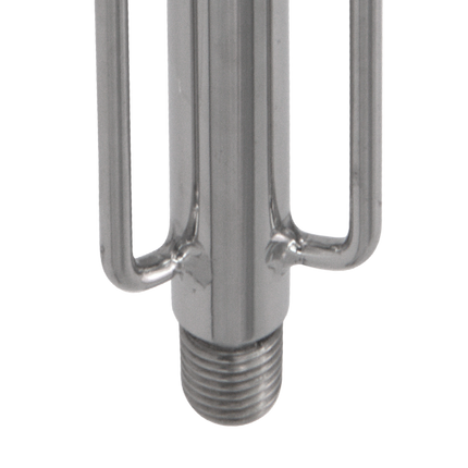 BevBright Stainless Steel Lenticular Filter Housing - Center Post - 1 High