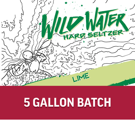 Seltzer Flash Brewing Kit - 5 Gallons - Lime