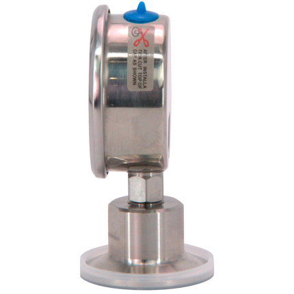 MB - Replacement Part - Pressure/Vacuum Gauge 1.5" T.C. (Oil Filled) - 2 BAR
