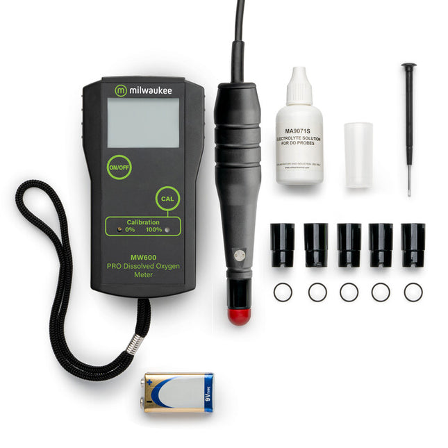 Milwaukee - MW600 PRO Portable Dissolved Oxygen Meter