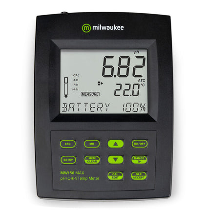 Milwaukee - MW150 MAX pH/ORP/Temp Bench Meter