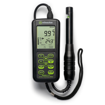 Milwaukee - MW805 MAX 4-in-1 pH/EC/TDS/Temp. Combo Meter