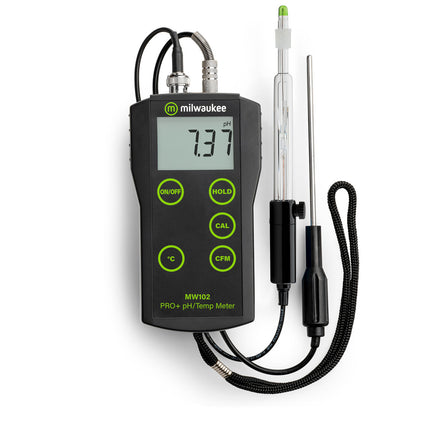 Milwaukee - MW102 Wine Kit PRO+ pH and Temperature Meter