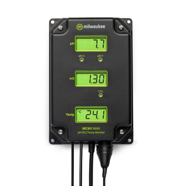 Milwaukee - MC811US MAX pH/EC/Temp Monitor