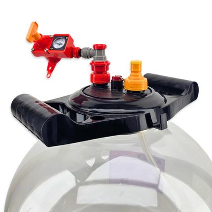 FermZilla Tri-Conical Easy-Grip Pressure Fermenter Starter Kit - 55L