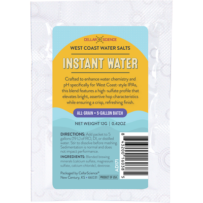 CellarScience® Instant Water™