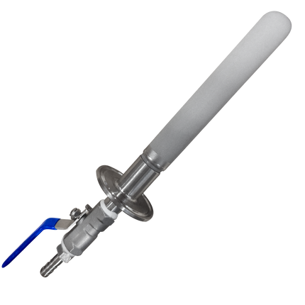 MB - Short Carbonation Stone for Pro 1 and 2 bbl - 240mm / 9.4 in. long - 1.5 in. T.C. - V3