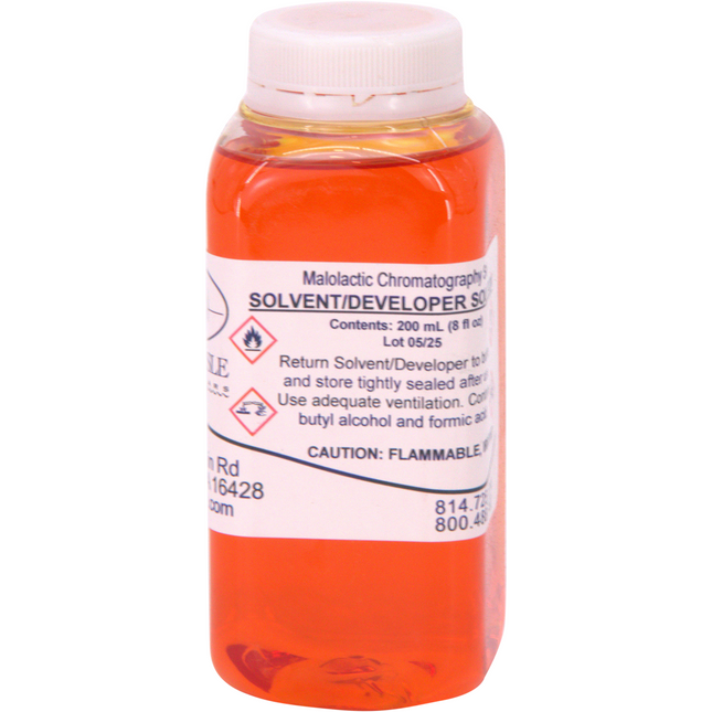 Solvent/Developer for Chromatography Kit - 200 mL