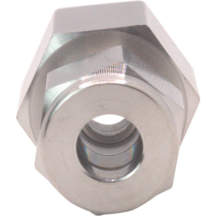 Stainless - 1/4 in. FPT x  1/4 in. Comp