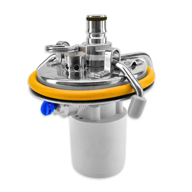 Carbonator Reactor - Carbonation Keg Lid for Continuous Soda Water