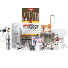 Premium Homebrewing and Kegging Starter Kit