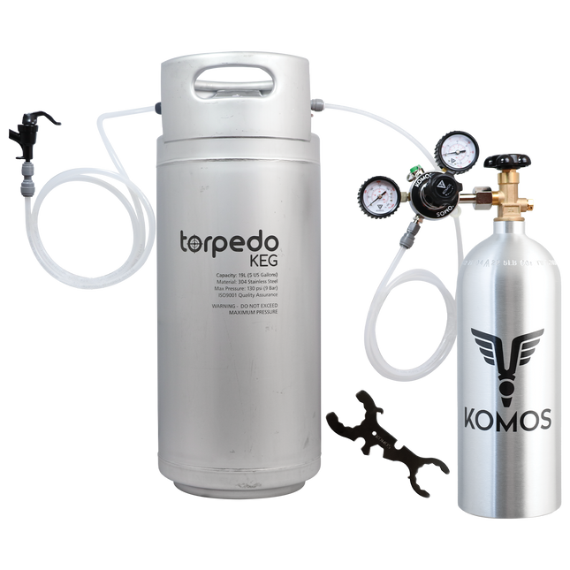 Premium Homebrewing and Kegging Starter Kit
