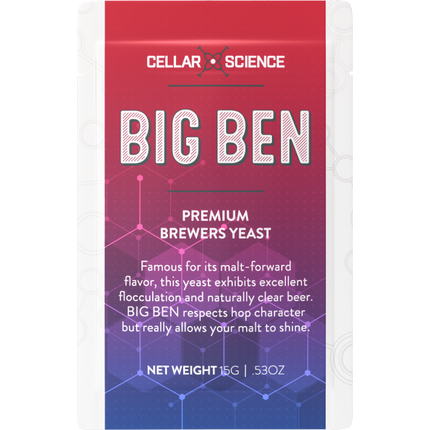 CellarScience - Dry Yeast - BIG BEN  - PLACEHOLDER