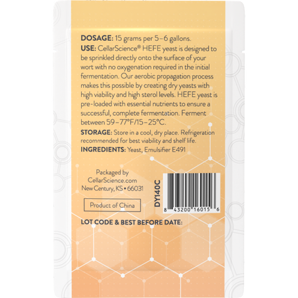 CellarScience - Dry Yeast - HEFE  - PLACEHOLDER