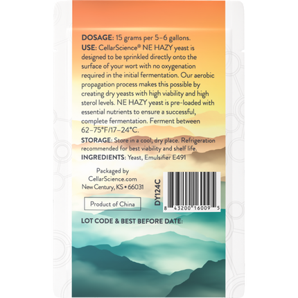 CellarScience - Dry Yeast - NE HAZY  - PLACEHOLDER