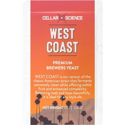 CellarScience - Dry Yeast - WEST COAST  - PLACEHOLDER