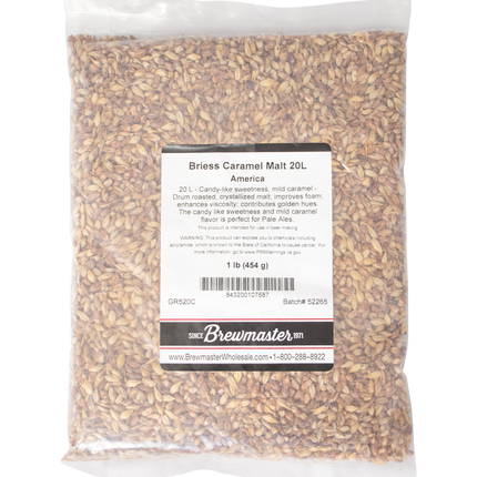 Malt - Caramel 20L - Per Lb (Showroom Only)