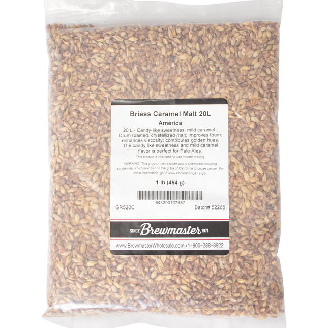 Malt - Caramel 20L - Per Lb (Showroom Only)