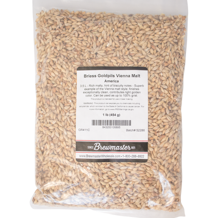 Malt - Goldpils Vienna - Per Lb (Showroom Only)