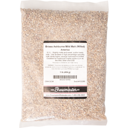 Malt - Ashburne Mild - Per Lb (Showroom Only)