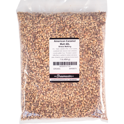 Malt - Caramel 40L - Per Lb (Showroom Only)