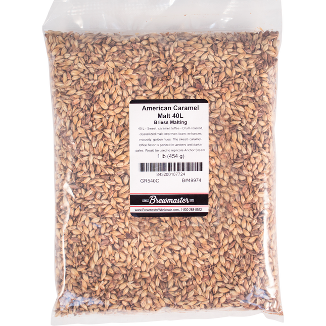 Malt - Caramel 40L - Per Lb (Showroom Only)
