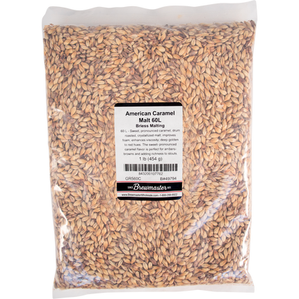 Malt - Caramel 60L - Per Lb (Showroom Only)