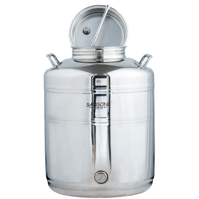 Sansone Stainless Fusti Tank - Eurowelded (Europa Model) - 20L