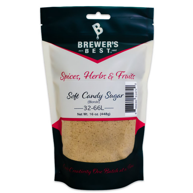 Adjunct - Soft Belgian Candi Sugar (Light Brown) (1 lb)