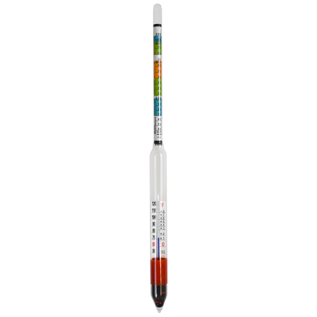 Alla France - Triple Scale Hydrometer w/ Thermometer