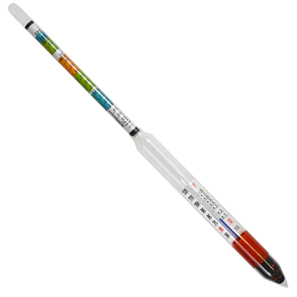 Alla France - Triple Scale Hydrometer w/ Thermometer