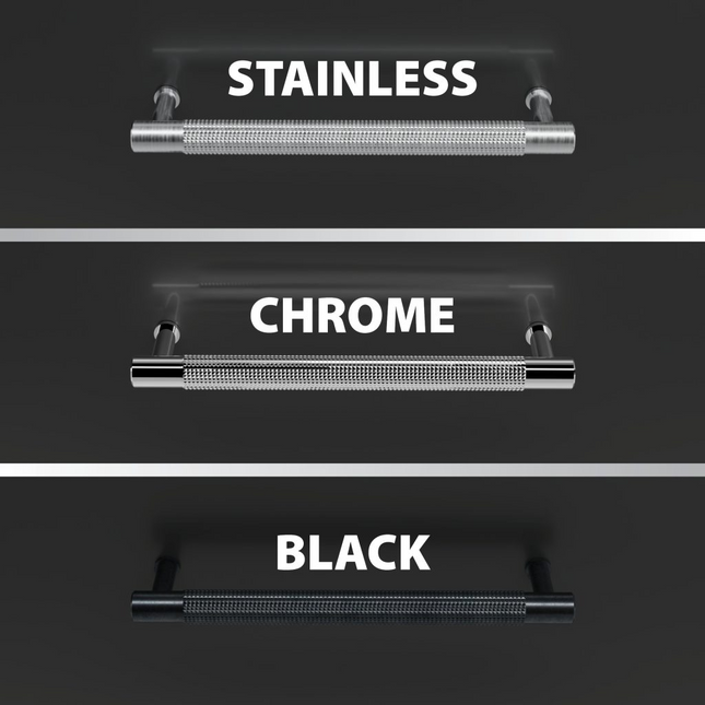 Solid Knurled Handles for Blichmann Modular Utility Cabinets