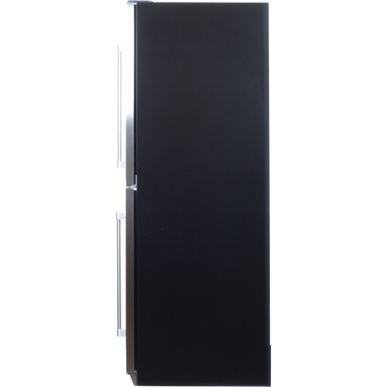 Komos - Wine & Beer Cooler - 30 in. Wide Double Glass Door Cooler - Dual Zone - Wine Bottle + Beer Can