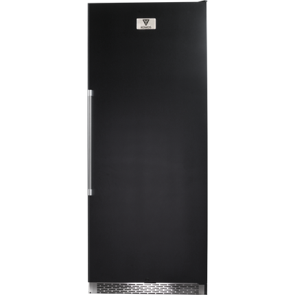 Komos - Wine Cooler - 30 in. Wide 220 Bottle Black Door Wine Cooler