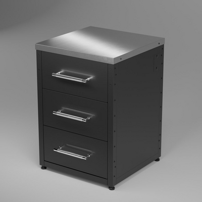 Blichmann Modular Utility Cabinet, Triple Drawer