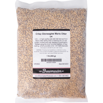 Malt - Crisp - No. 19 Floor Malted Maris Otter - Per Lb (Showroom Only)