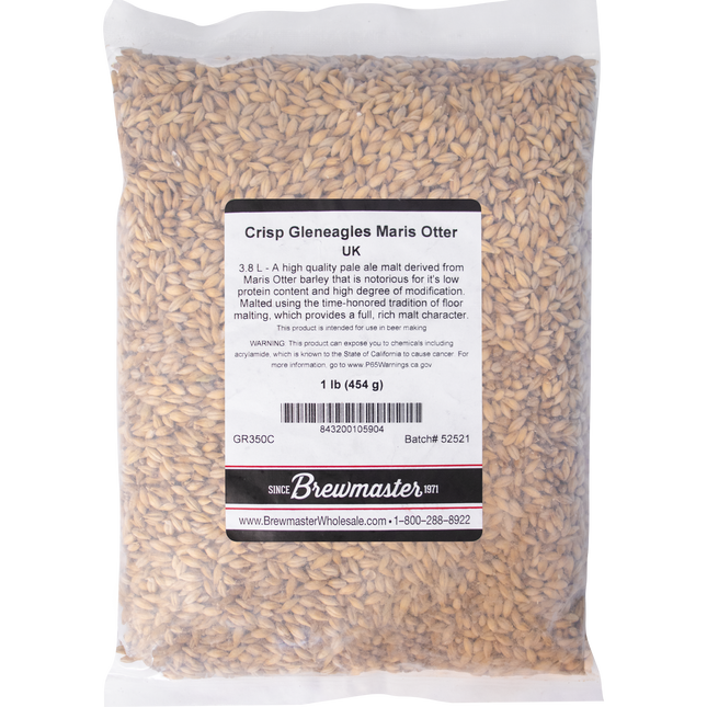 Malt - Crisp - No. 19 Floor Malted Maris Otter - Per Lb (Showroom Only)