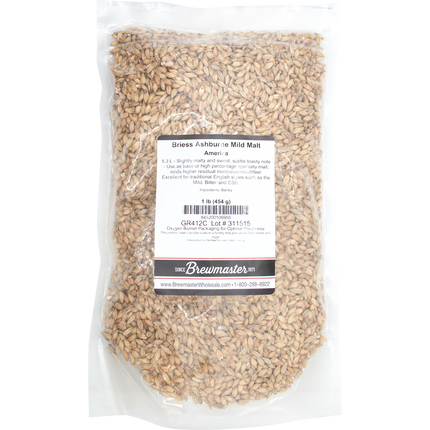 Malt - Ashburne Mild - Per Lb (Showroom Only)