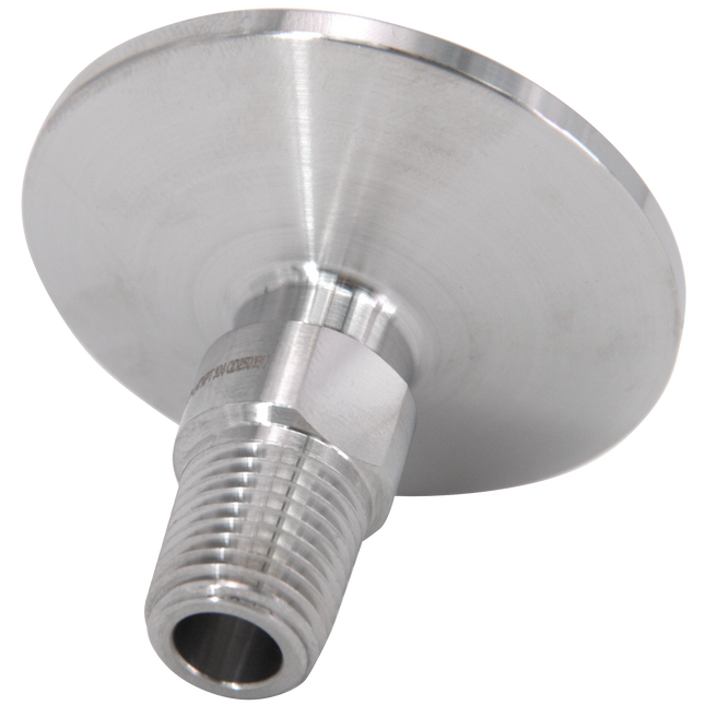 Stainless - 1.5 in. T.C. x 1/4 in. MPT