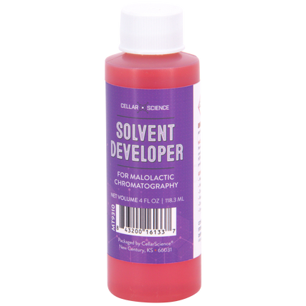 CellarScience - Solvent/Developer for Chromatography Kit - 118 mL - 4 oz