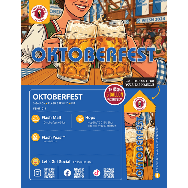 Oktoberfest Flash Brewing Kit - 5 Gallons